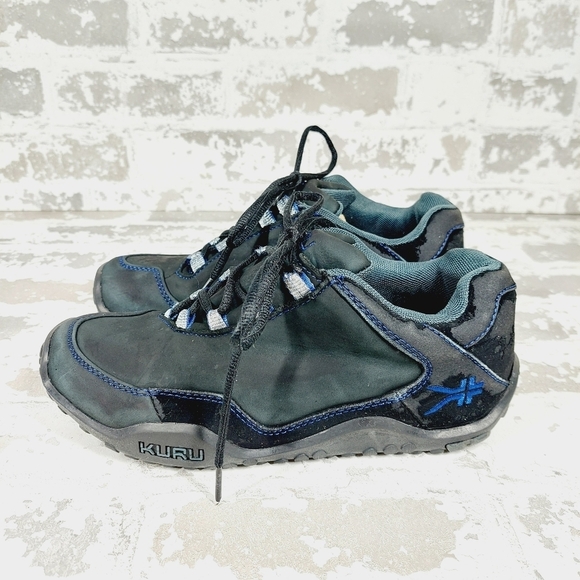 KURU Women's Black Lace-Up Hiking Outdoor  Sneakers Shoes K248 - Picture 1 of 13